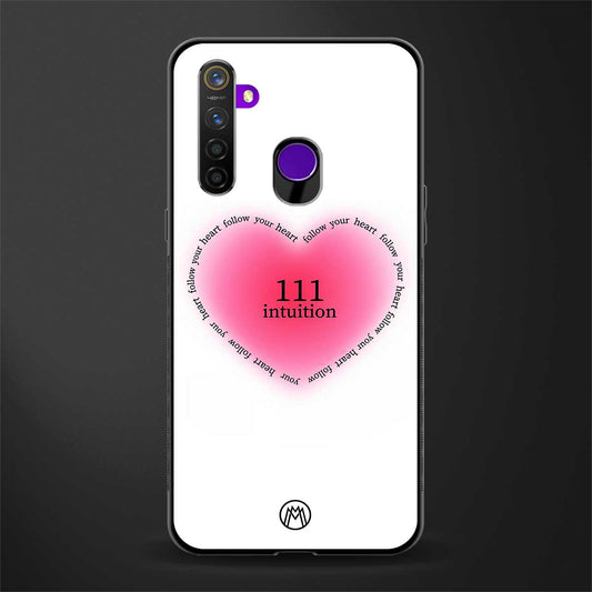 111 intuition glass case for realme 5 pro image