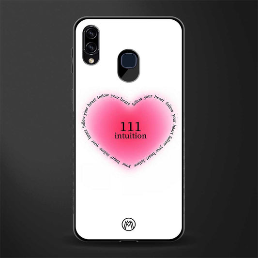 111 intuition glass case for samsung galaxy a20 image