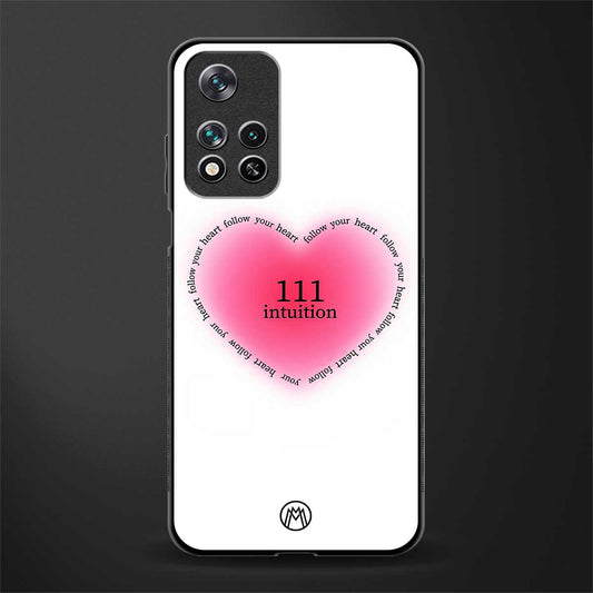 111 intuition glass case for xiaomi 11i 5g image