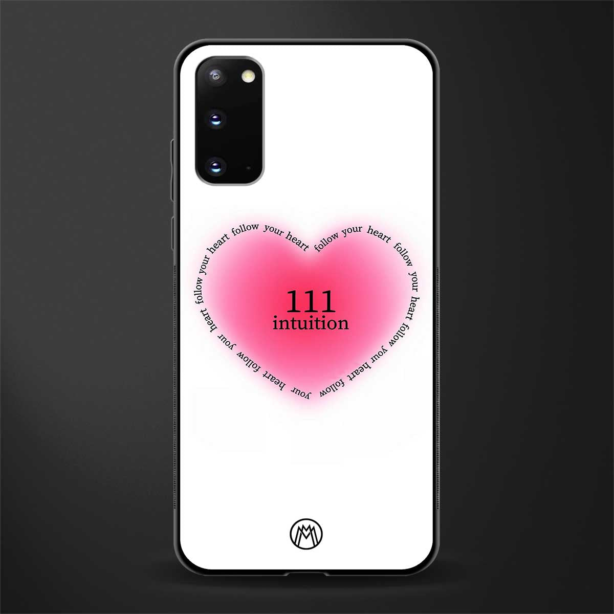 111 intuition glass case for samsung galaxy s20 image