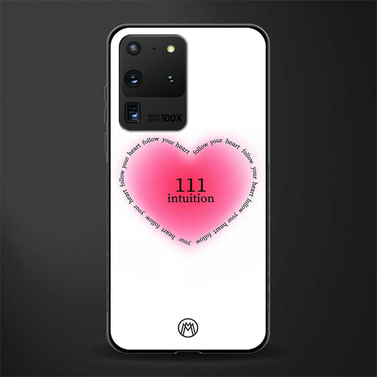 111 intuition glass case for samsung galaxy s20 ultra image