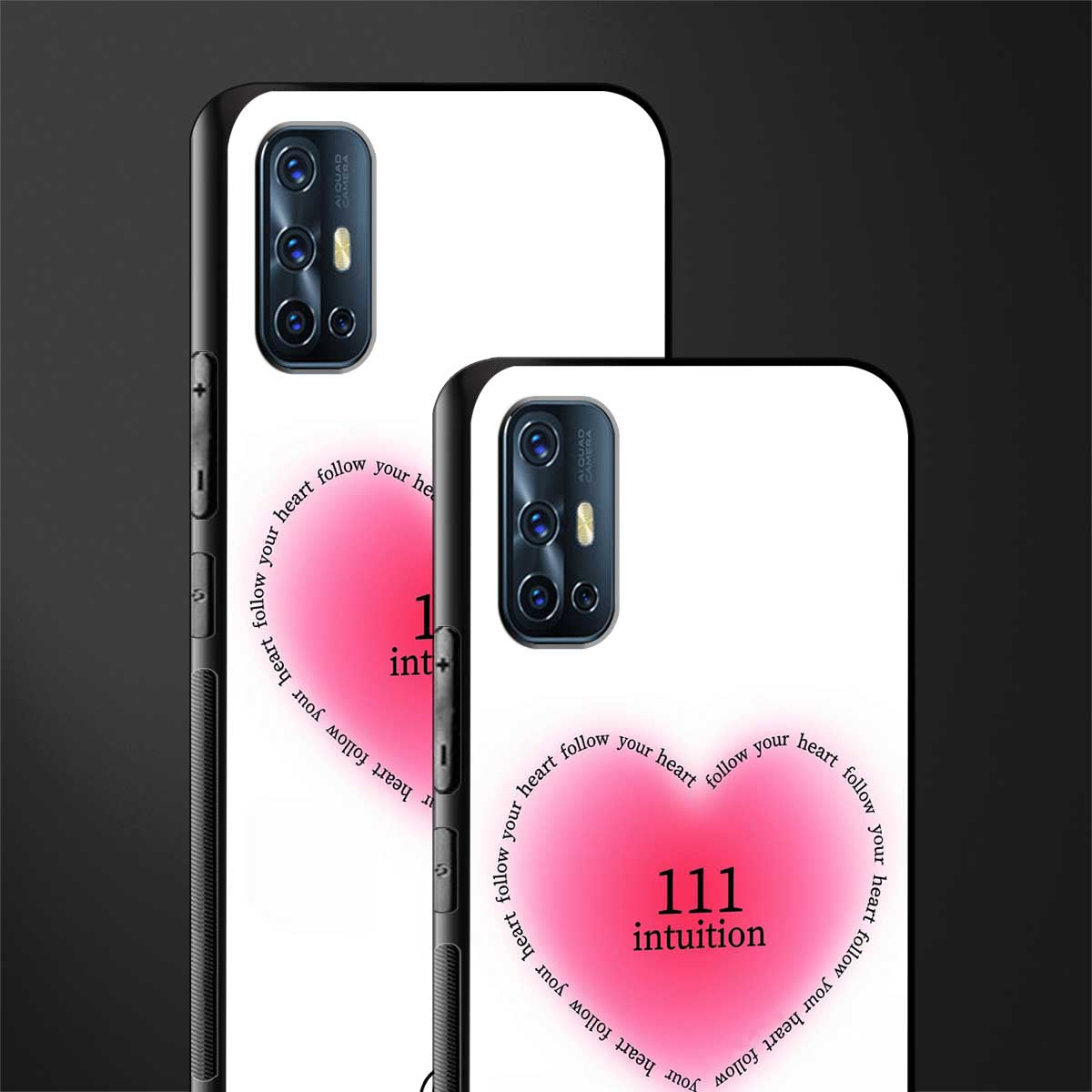 111 intuition glass case for vivo v17 image-2
