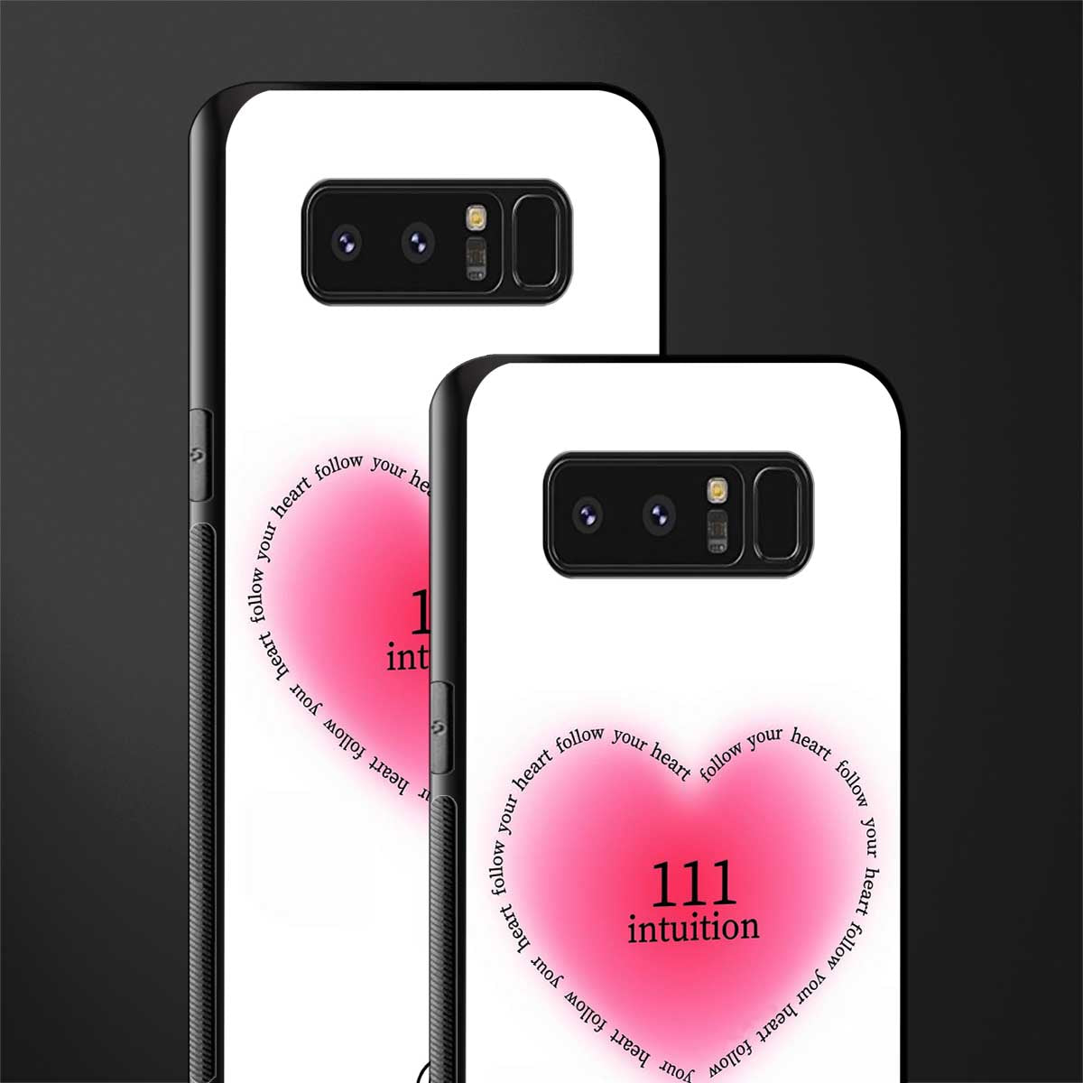 111 intuition glass case for samsung galaxy note 8 image-2