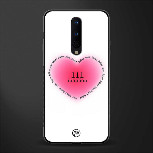 111 intuition glass case for oneplus 8 image