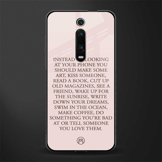 11 things to do glass case for redmi k20 image