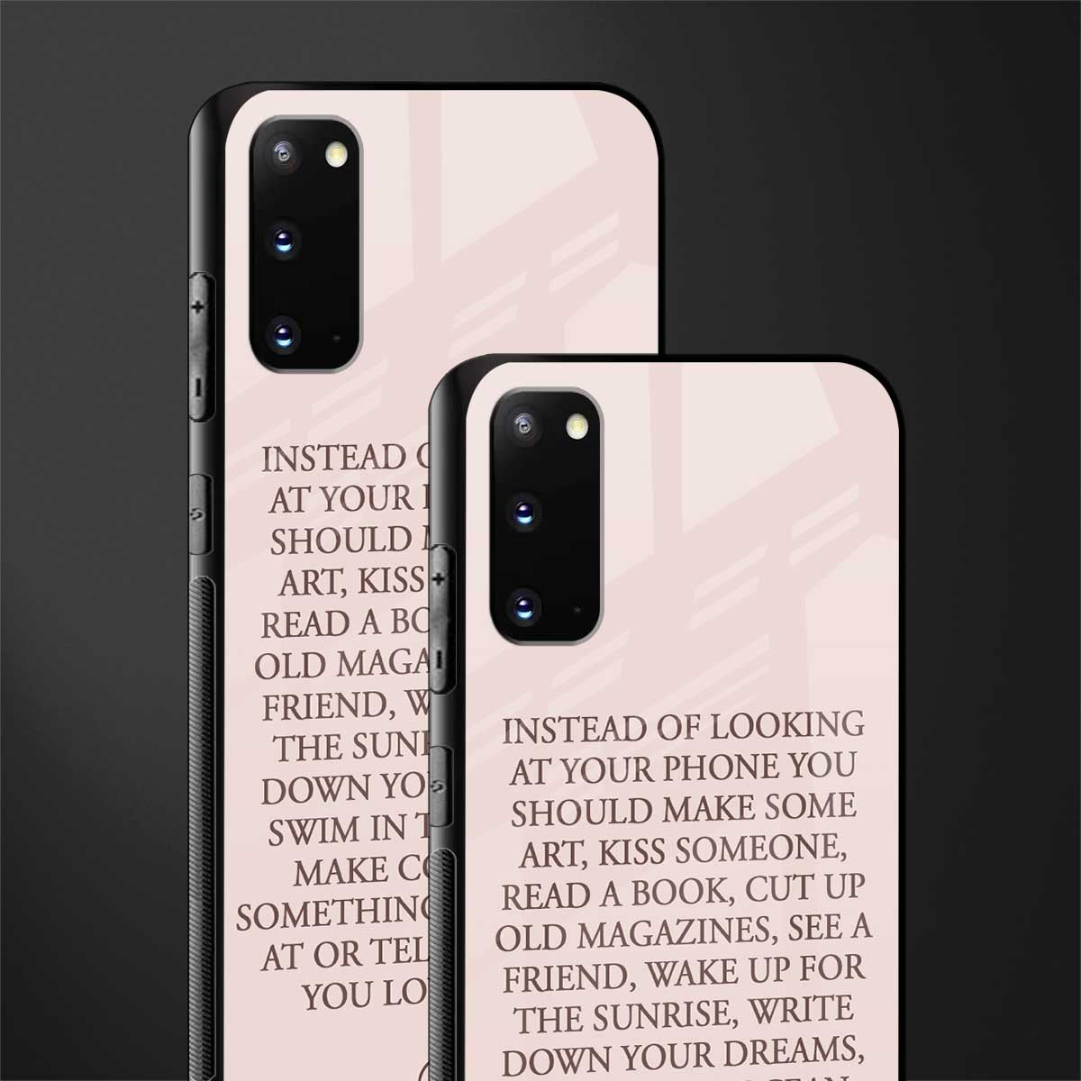 11 things to do glass case for samsung galaxy s20 image-2