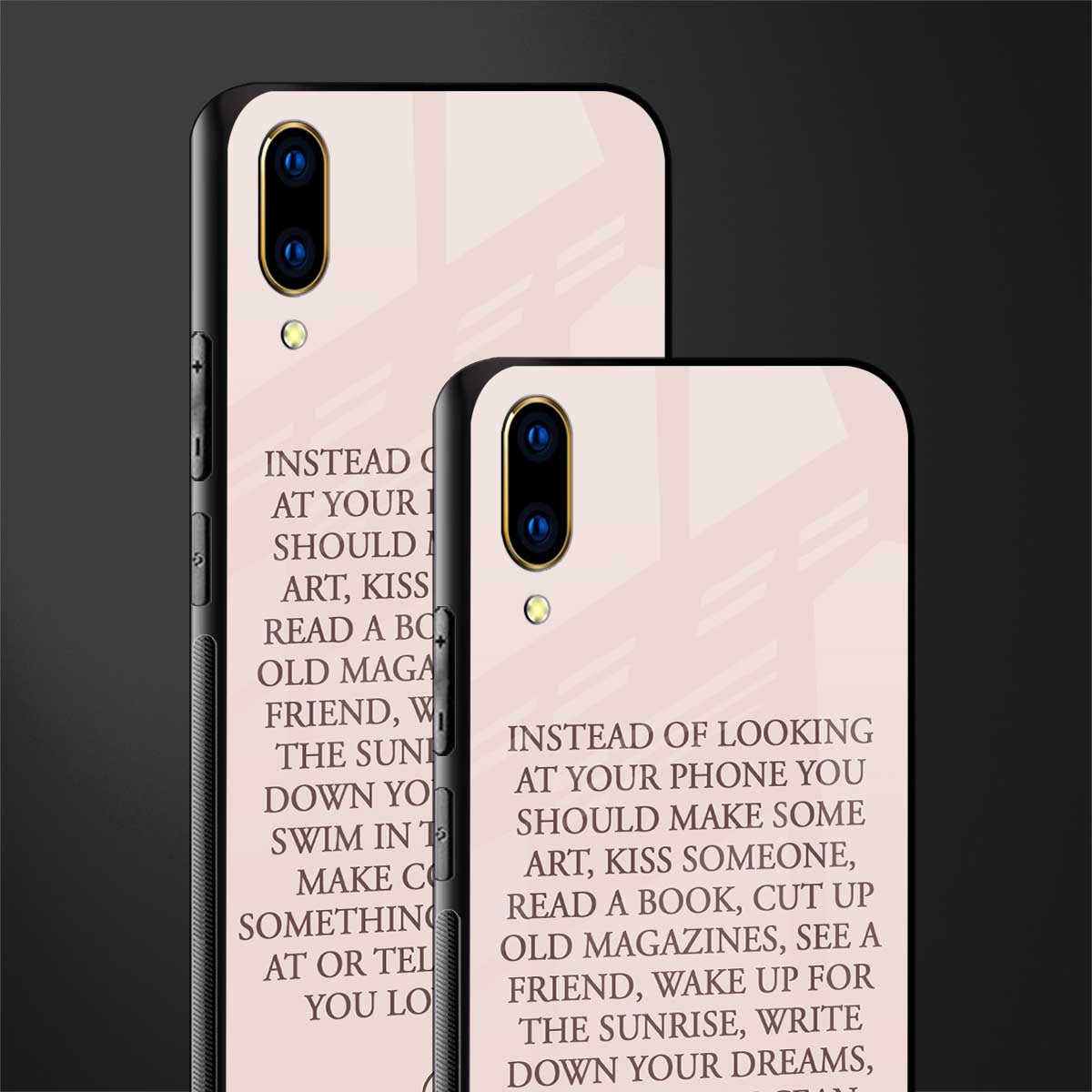 11 things to do glass case for vivo v11 pro image-2
