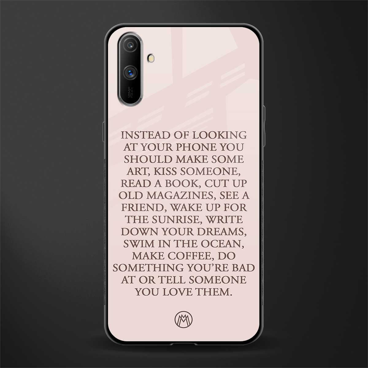 11 things to do glass case for realme c3 image