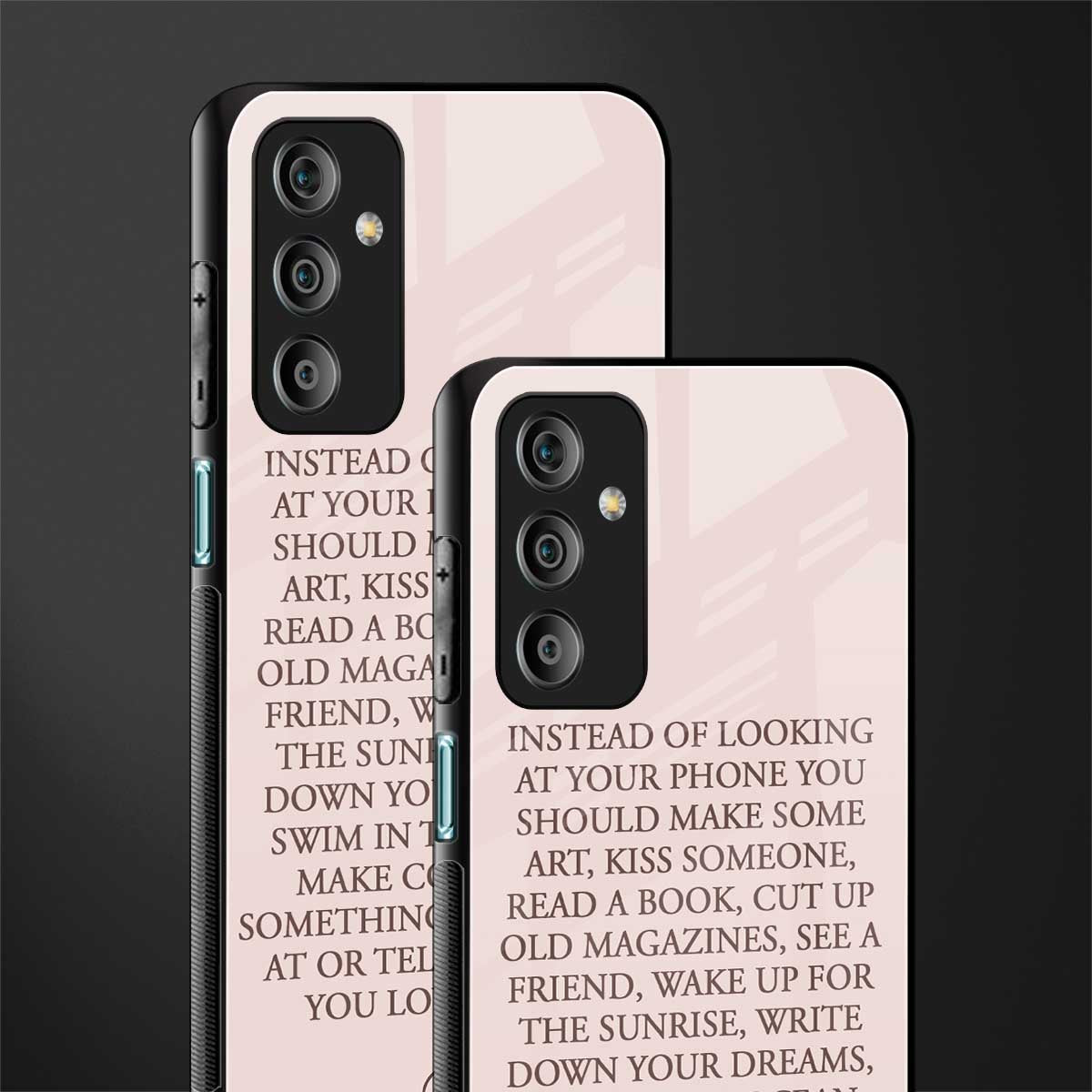 11 things to do back phone cover | glass case for samsung galaxy f23 5g