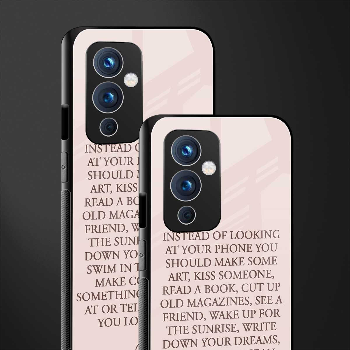 11 things to do back phone cover | glass case for oneplus 9