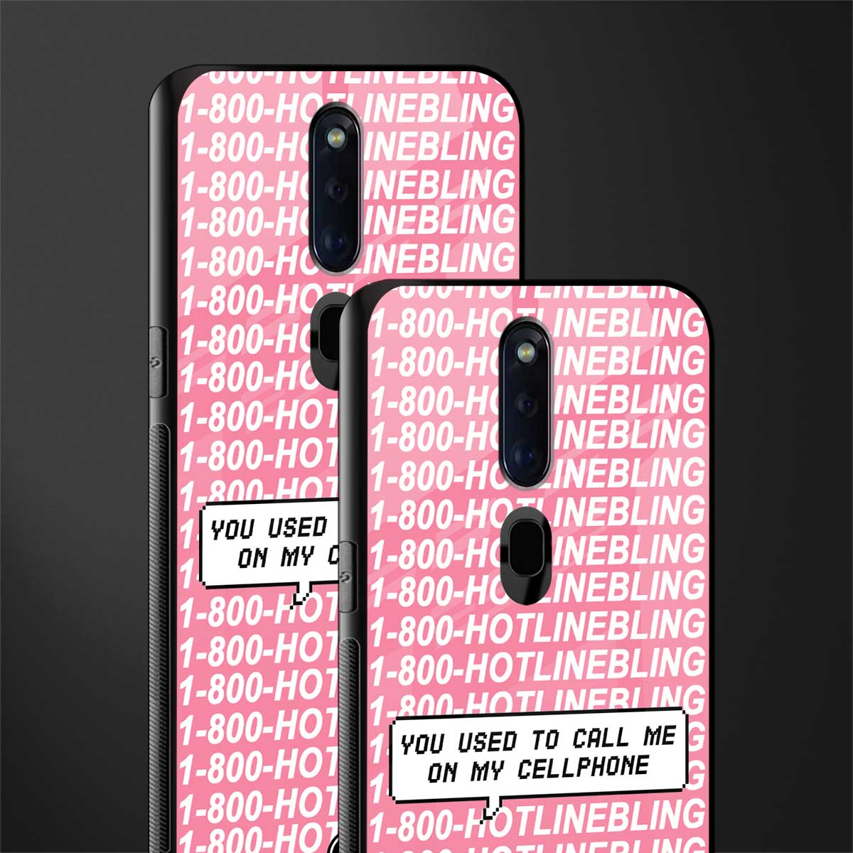 1800 hotline bling phone cover for oppo f11 pro