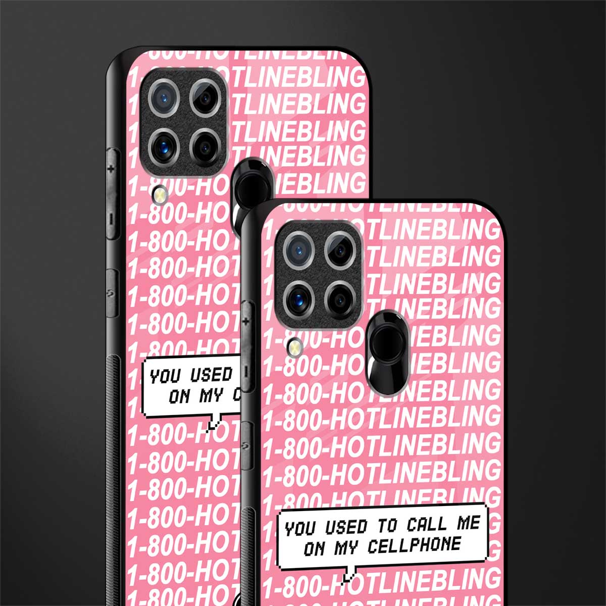 1800 hotline bling phone cover for realme c15