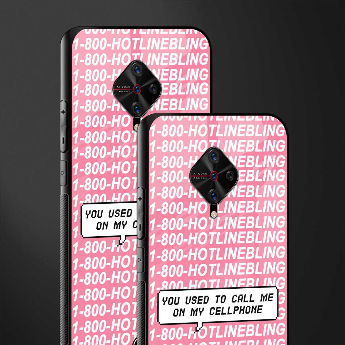 1800 hotline bling phone cover for vivo s1 pro
