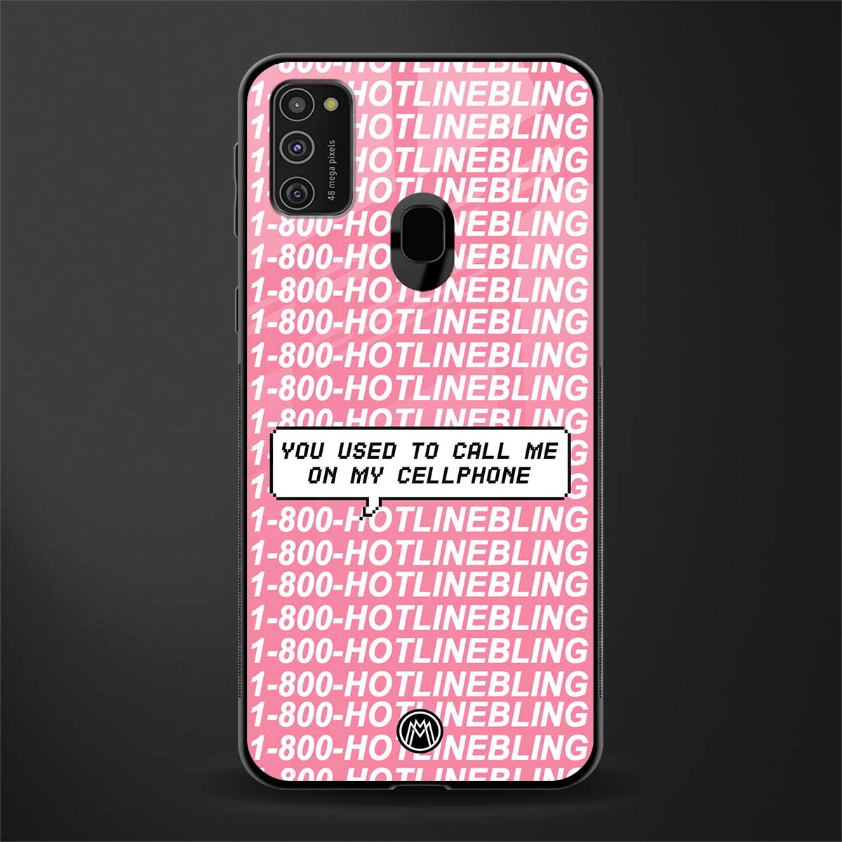 1800 hotline bling phone cover for samsung galaxy m30s