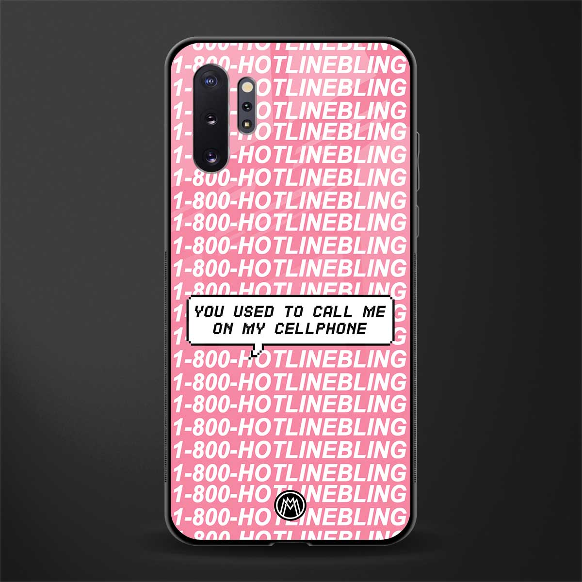 1800 hotline bling phone cover for samsung galaxy note 10 plus