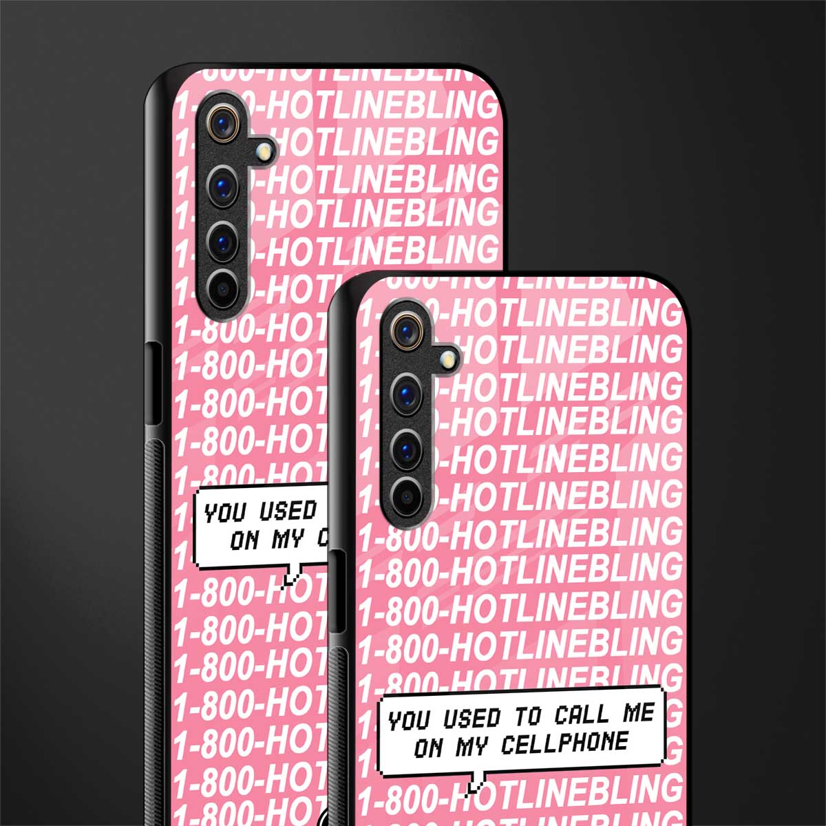 1800 hotline bling phone cover for realme 6 pro