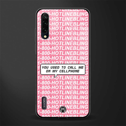 1800 hotline bling phone cover for mi a3 redmi a3 