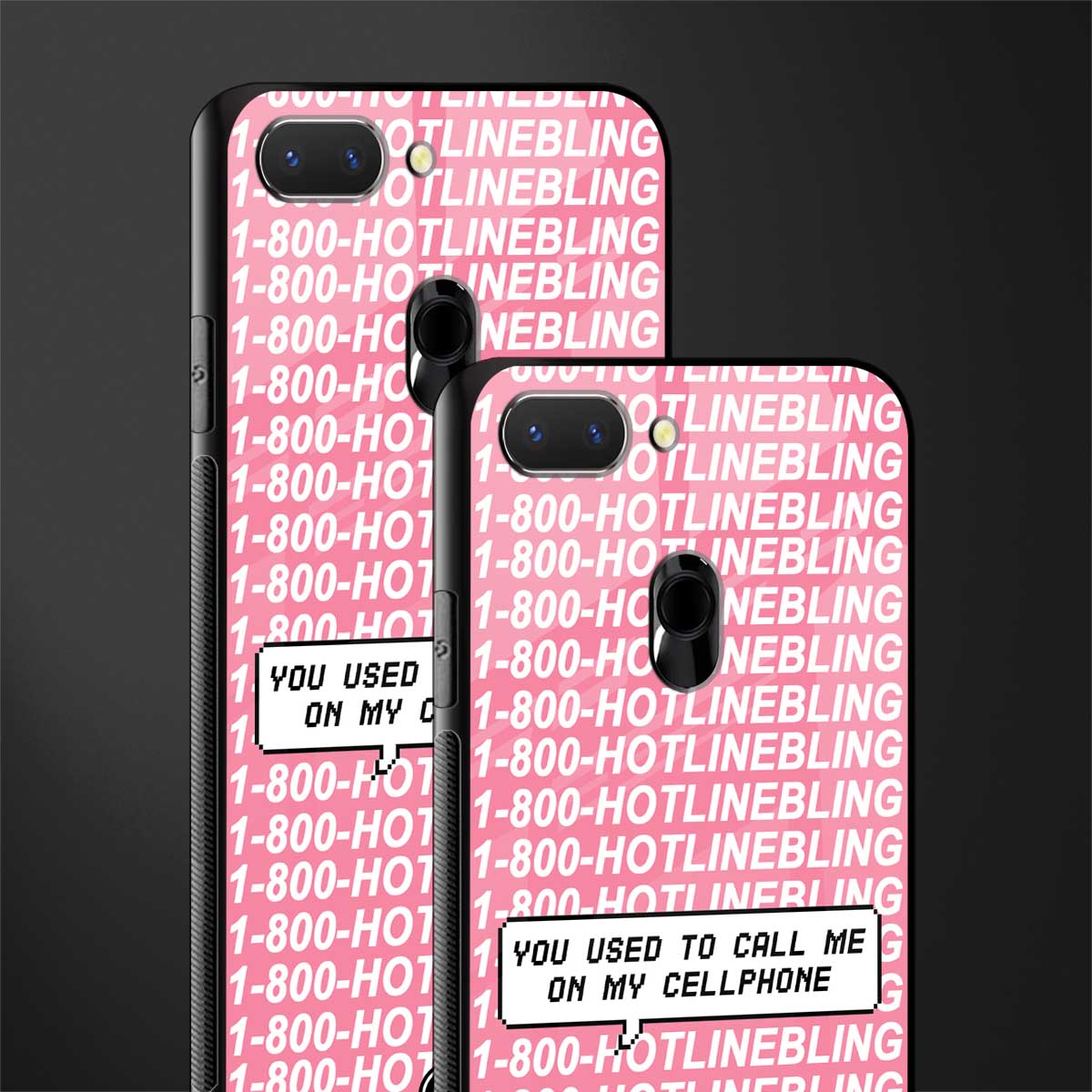 1800 hotline bling phone cover for realme 2 