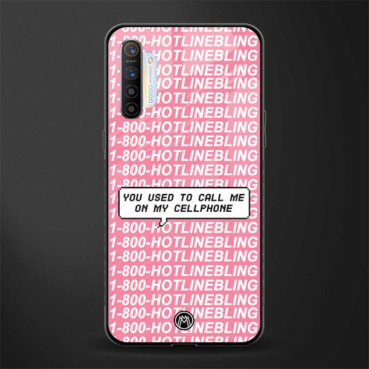 1800 hotline bling phone cover for realme x2 