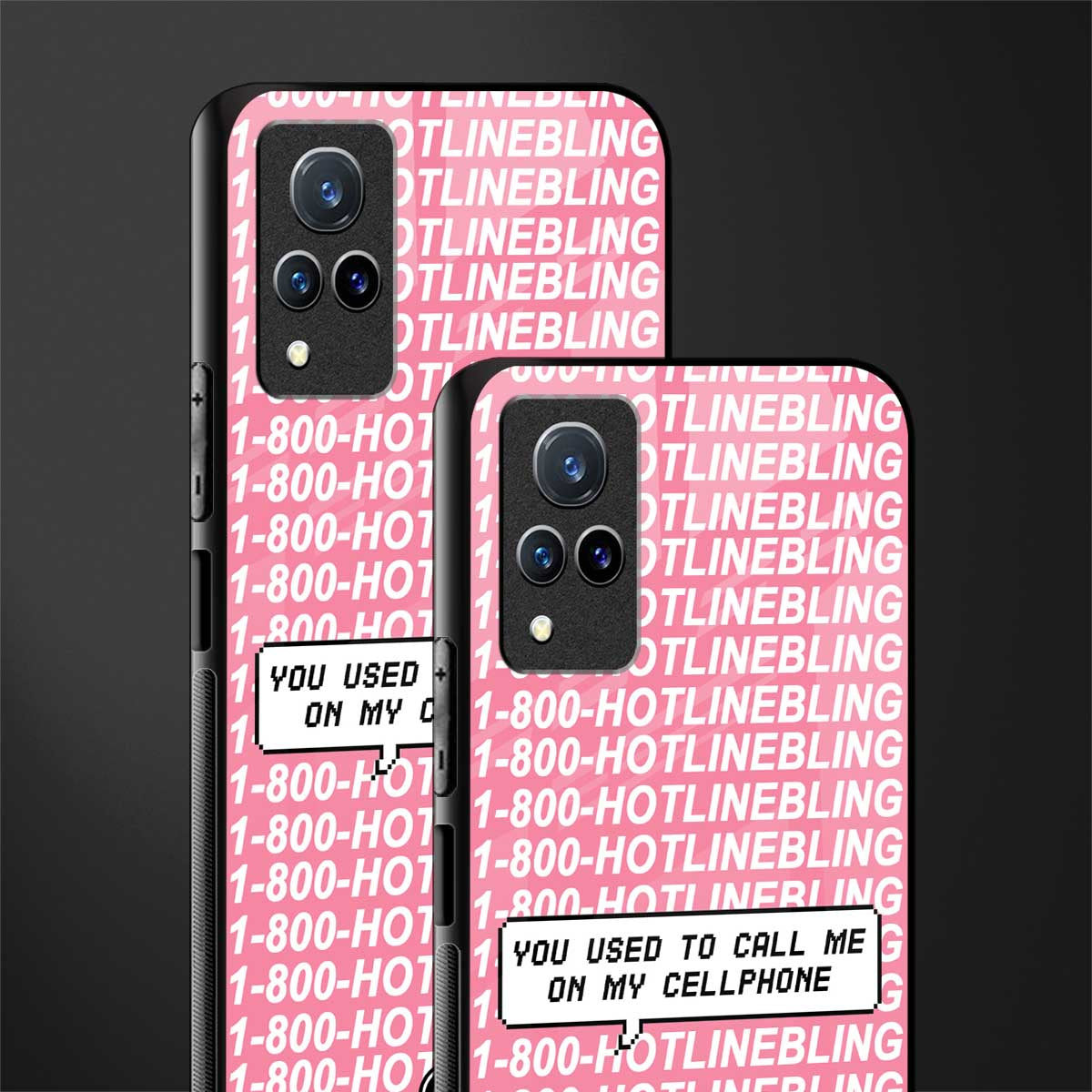 1800 hotline bling phone cover for vivo v21 5g