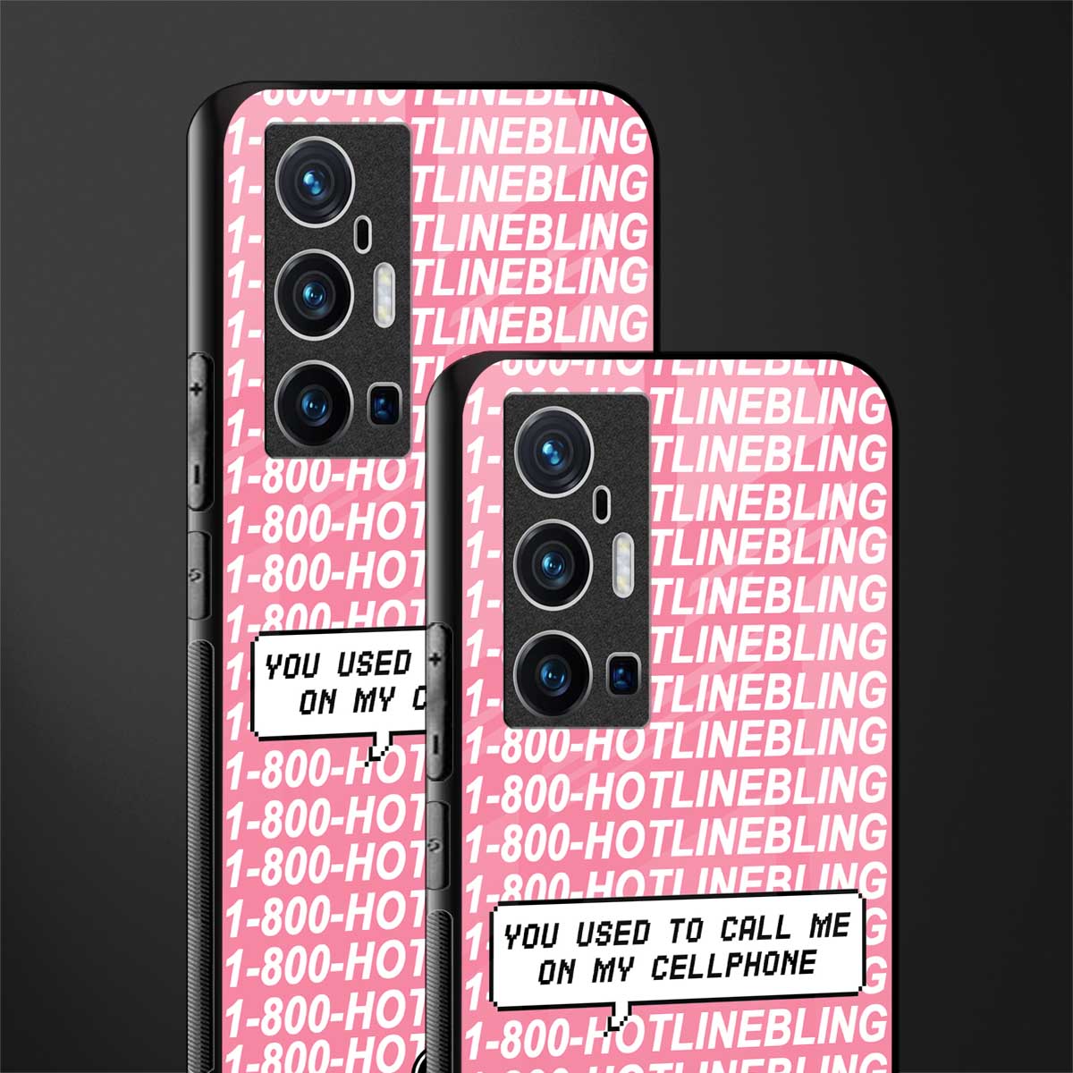 1800 hotline bling phone cover for vivo x70 pro plus