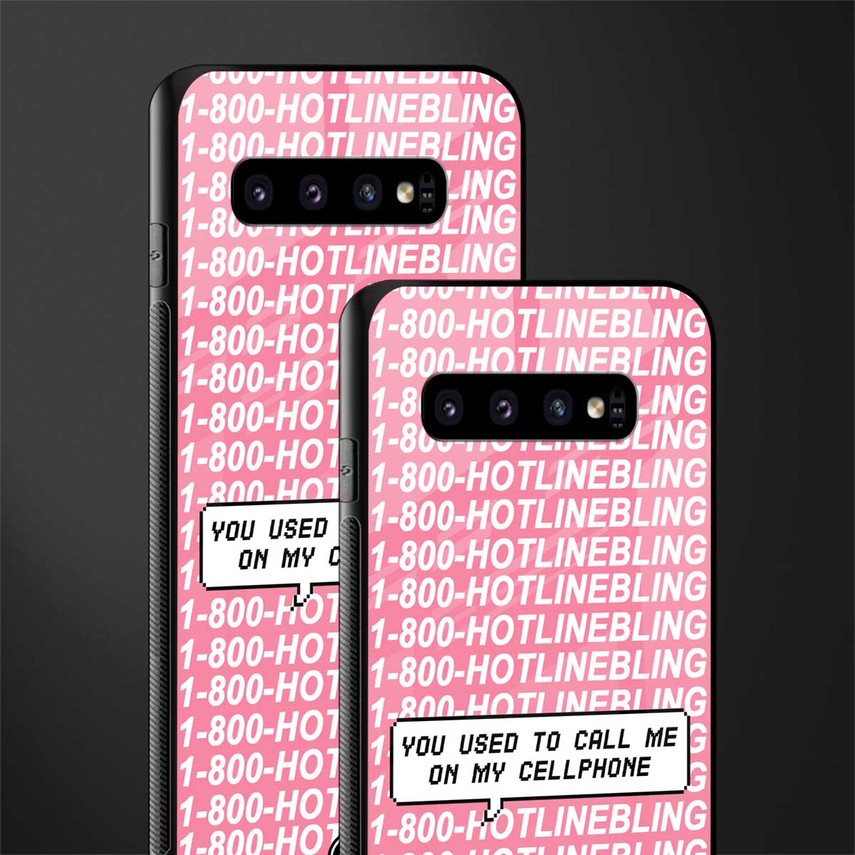 1800 hotline bling phone cover for samsung galaxy s10 plus 