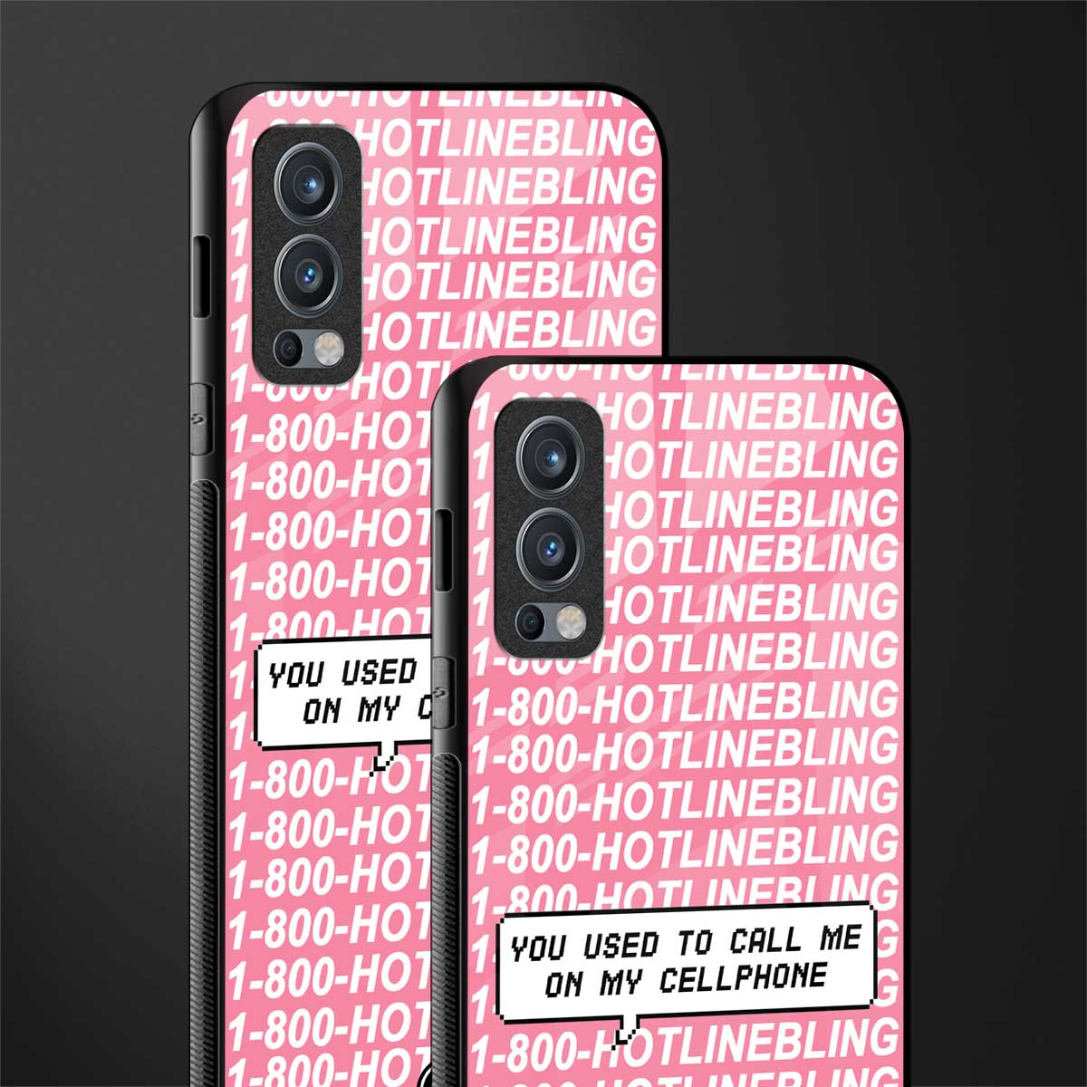 1800 hotline bling phone cover for oneplus nord 2 5g