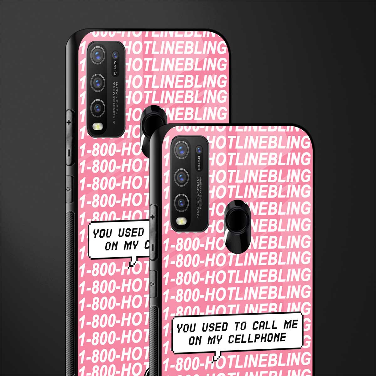 1800 hotline bling phone cover for vivo y50