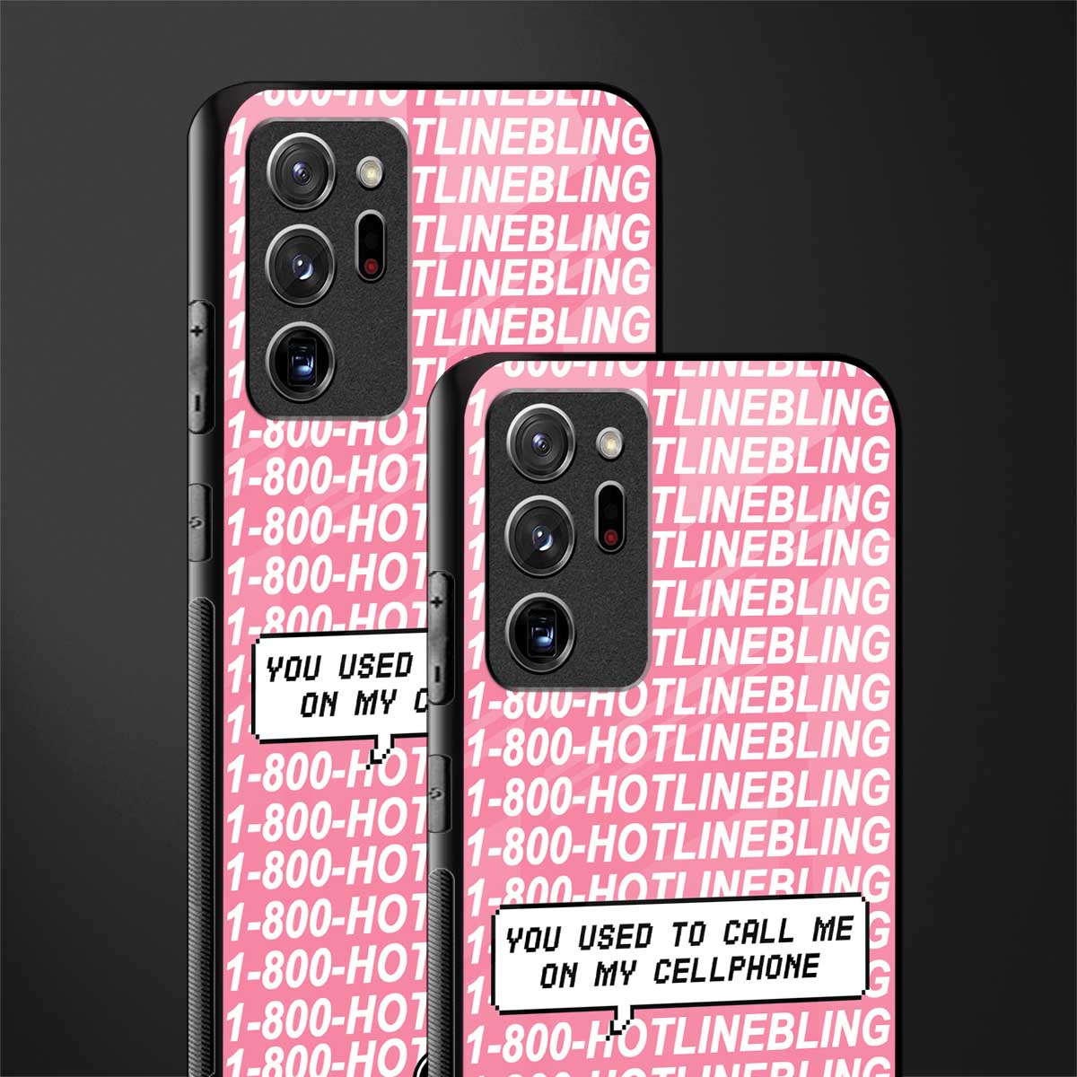 1800 hotline bling phone cover for samsung galaxy note 20 ultra 5g