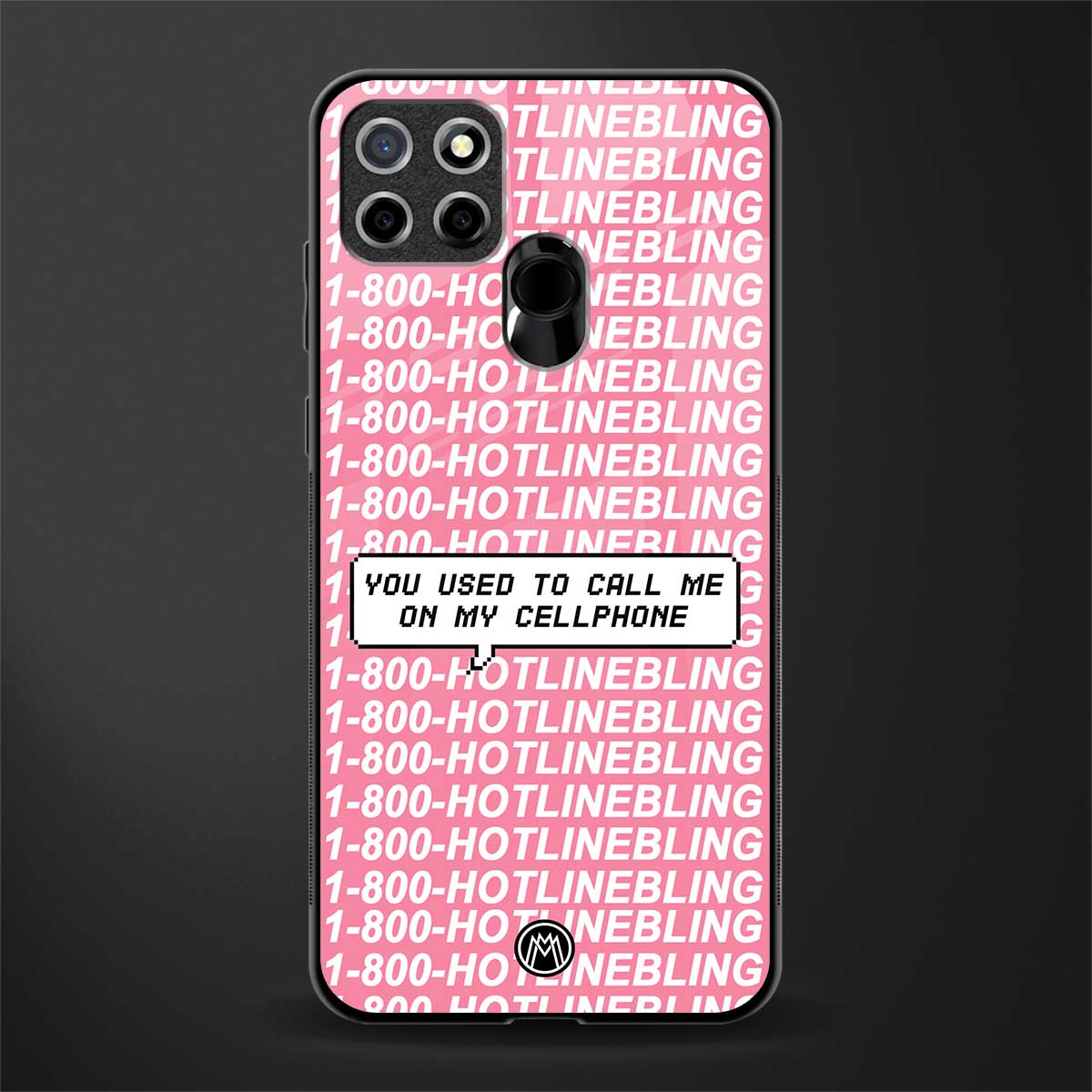 1800 hotline bling phone cover for realme c25 realme c25s
