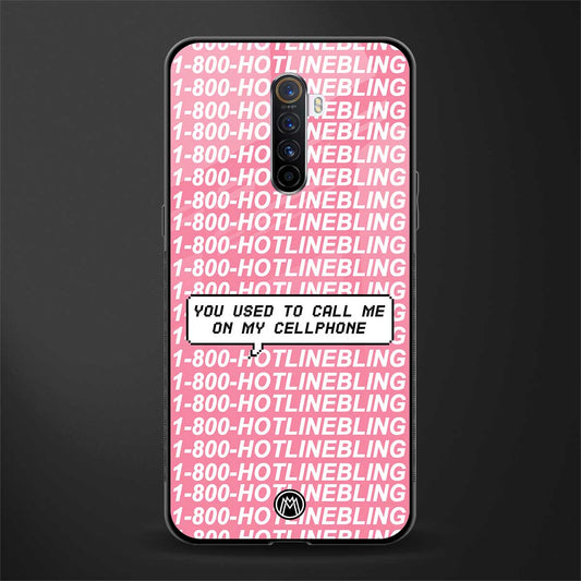 1800 hotline bling phone cover for realme x2 pro