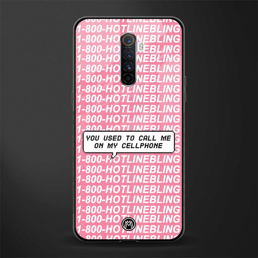 1800 hotline bling phone cover for realme x2 pro 