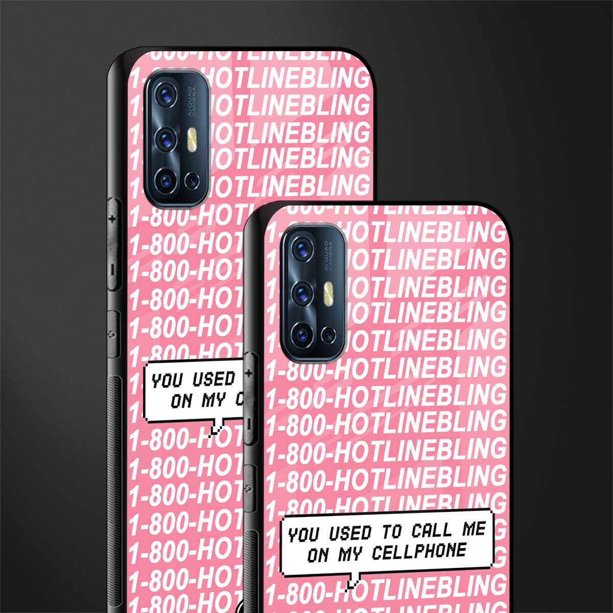 1800 hotline bling phone cover for vivo v17