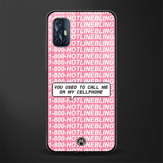 1800 hotline bling phone cover for vivo v17 