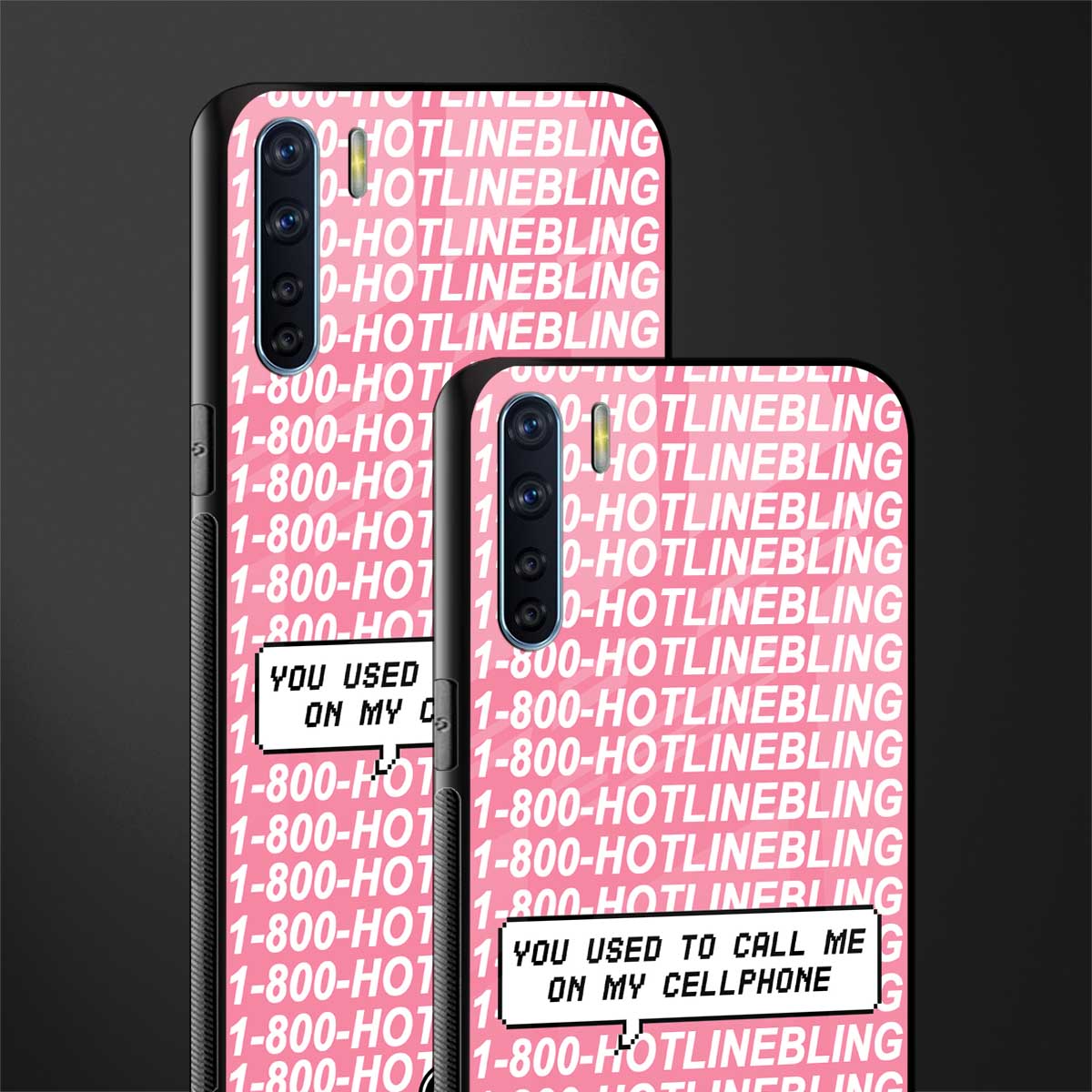1800 hotline bling phone cover for oppo f15