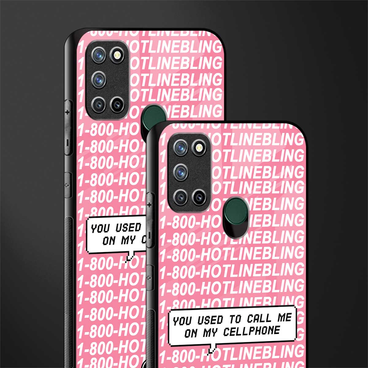 1800 hotline bling phone cover for realme 7i