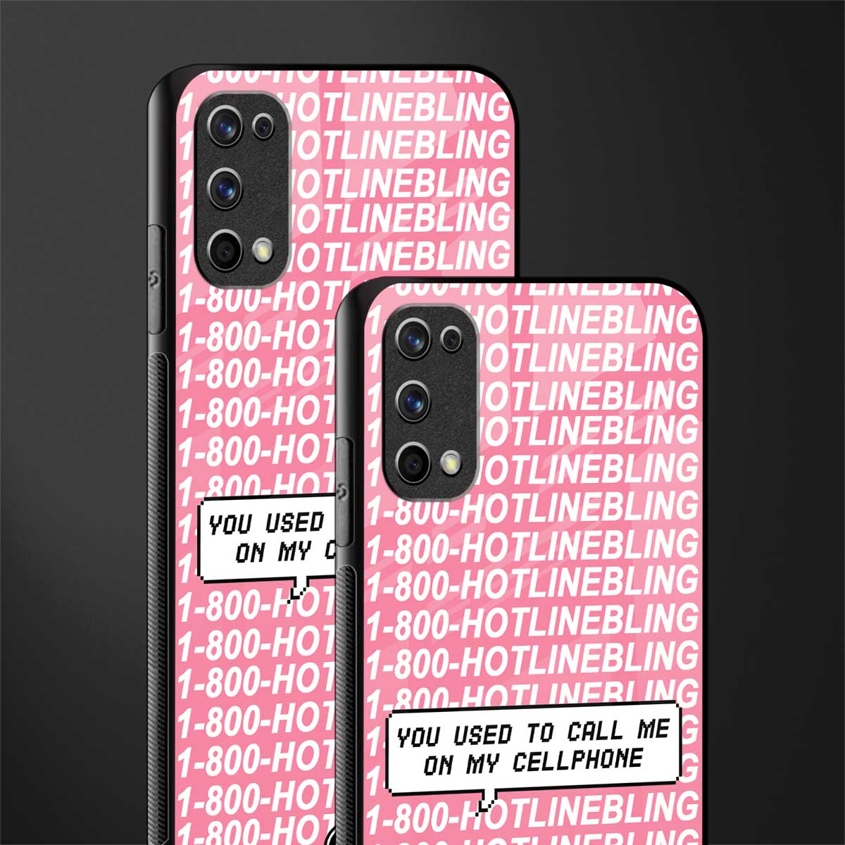 1800 hotline bling phone cover for realme 7 pro