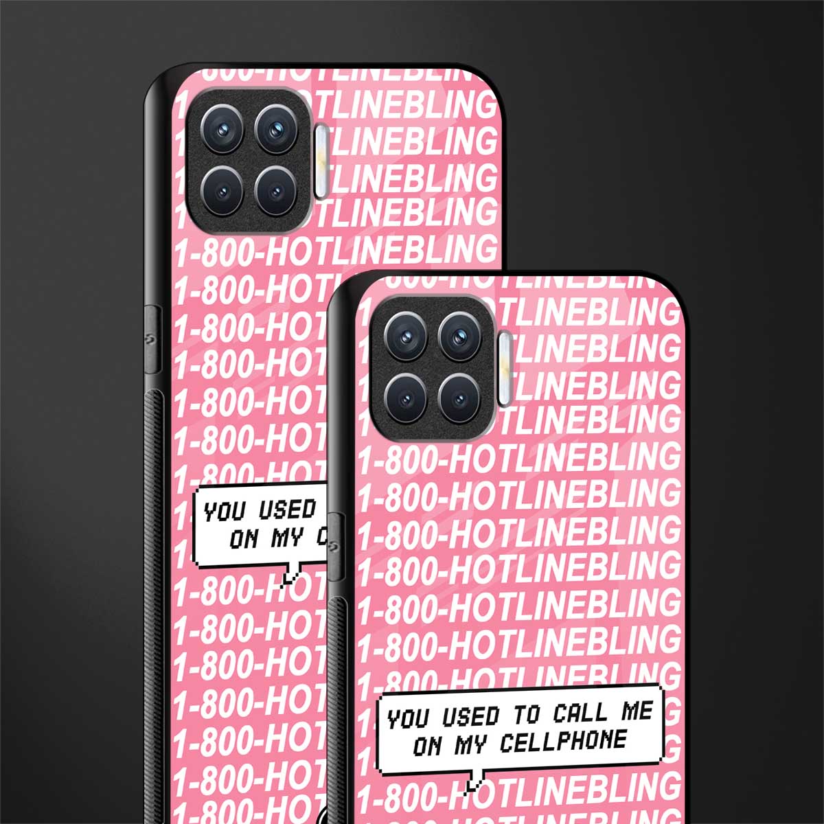 1800 hotline bling phone cover for oppo f17