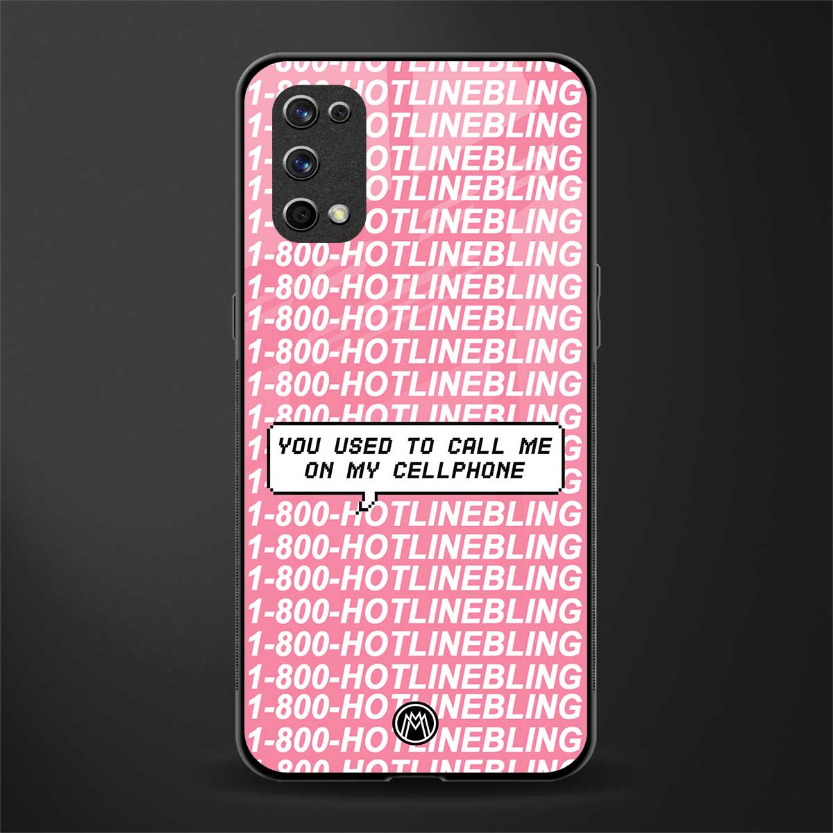 1800 hotline bling phone cover for realme x7 pro