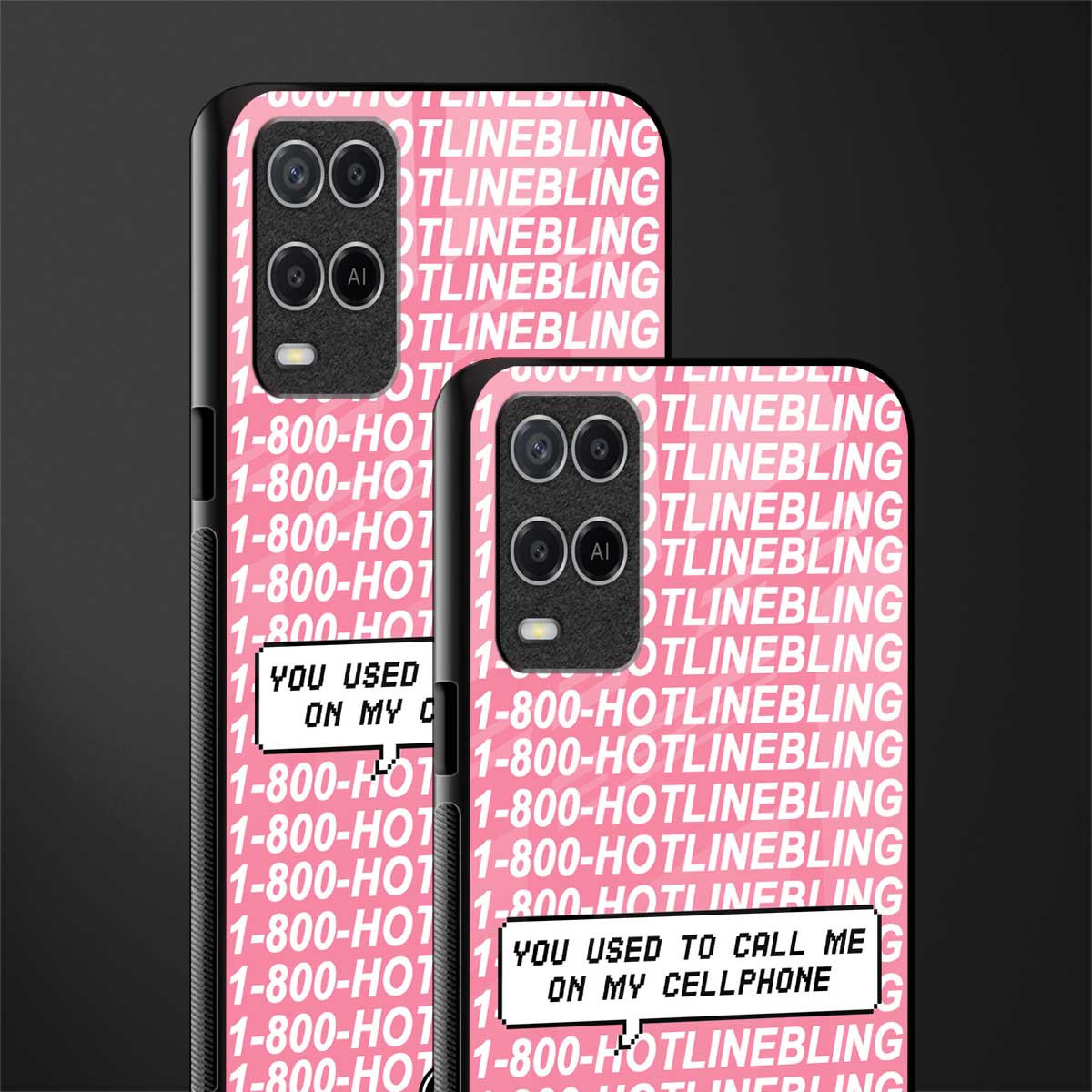 1800 hotline bling phone cover for oppo a54