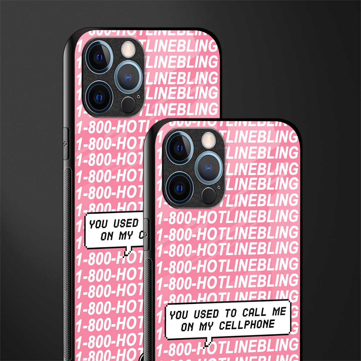 1800 hotline bling phone cover for iphone 12 pro max