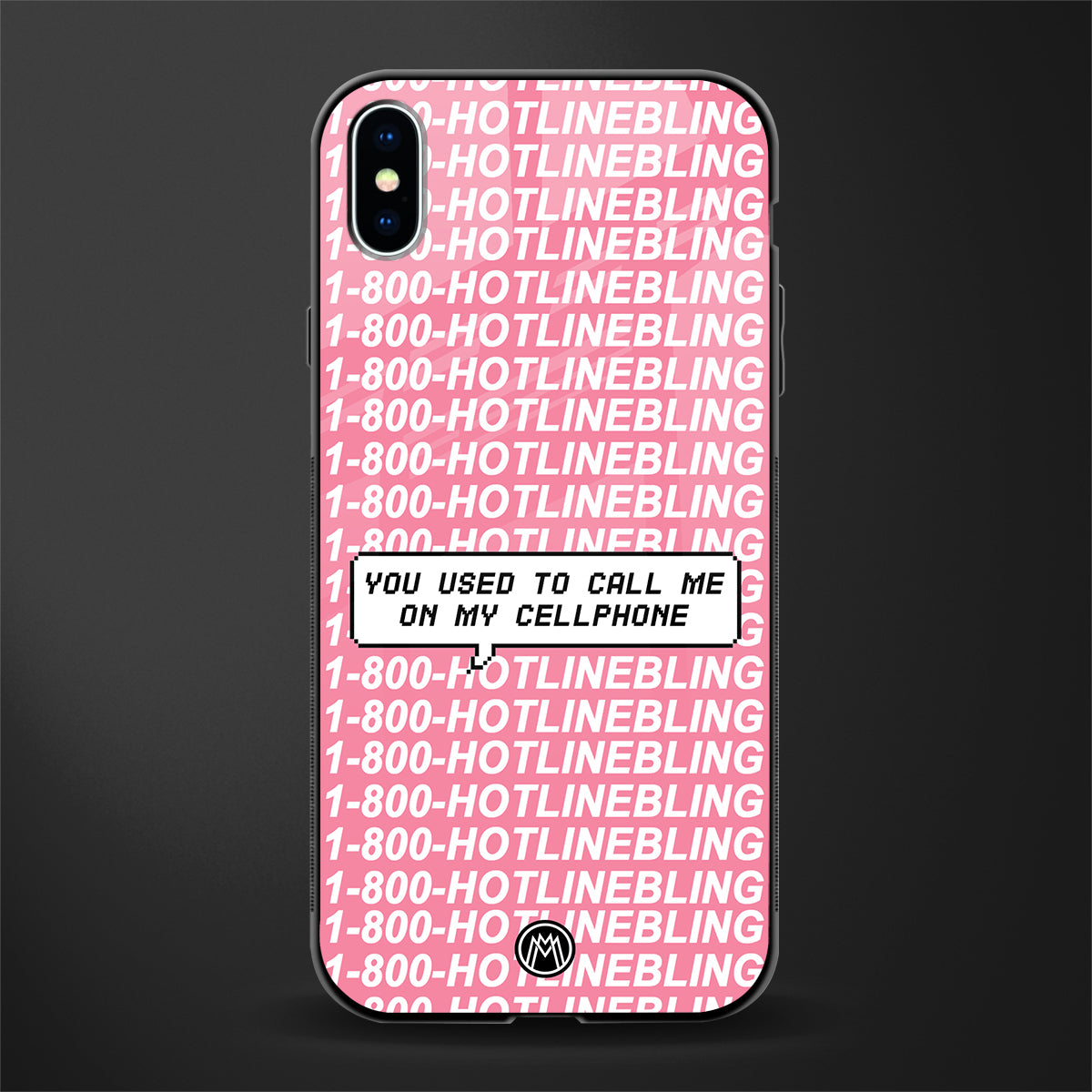 1800 hotline bling phone cover for iphone xs max