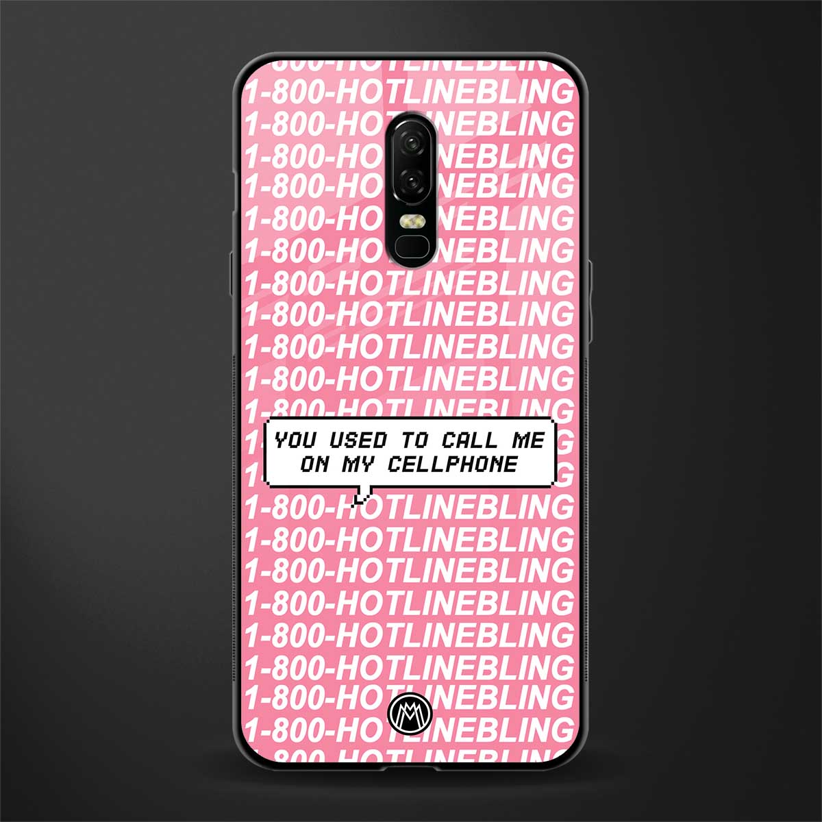 1800 hotline bling phone cover for oneplus 6