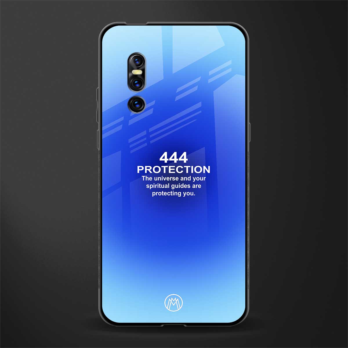 444 protection glass case for vivo v15 pro image