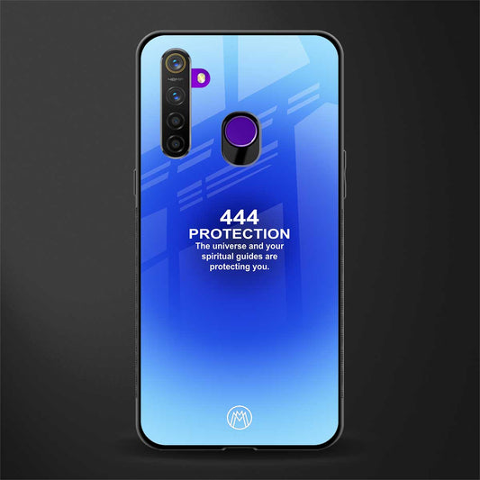 444 protection glass case for realme 5 image