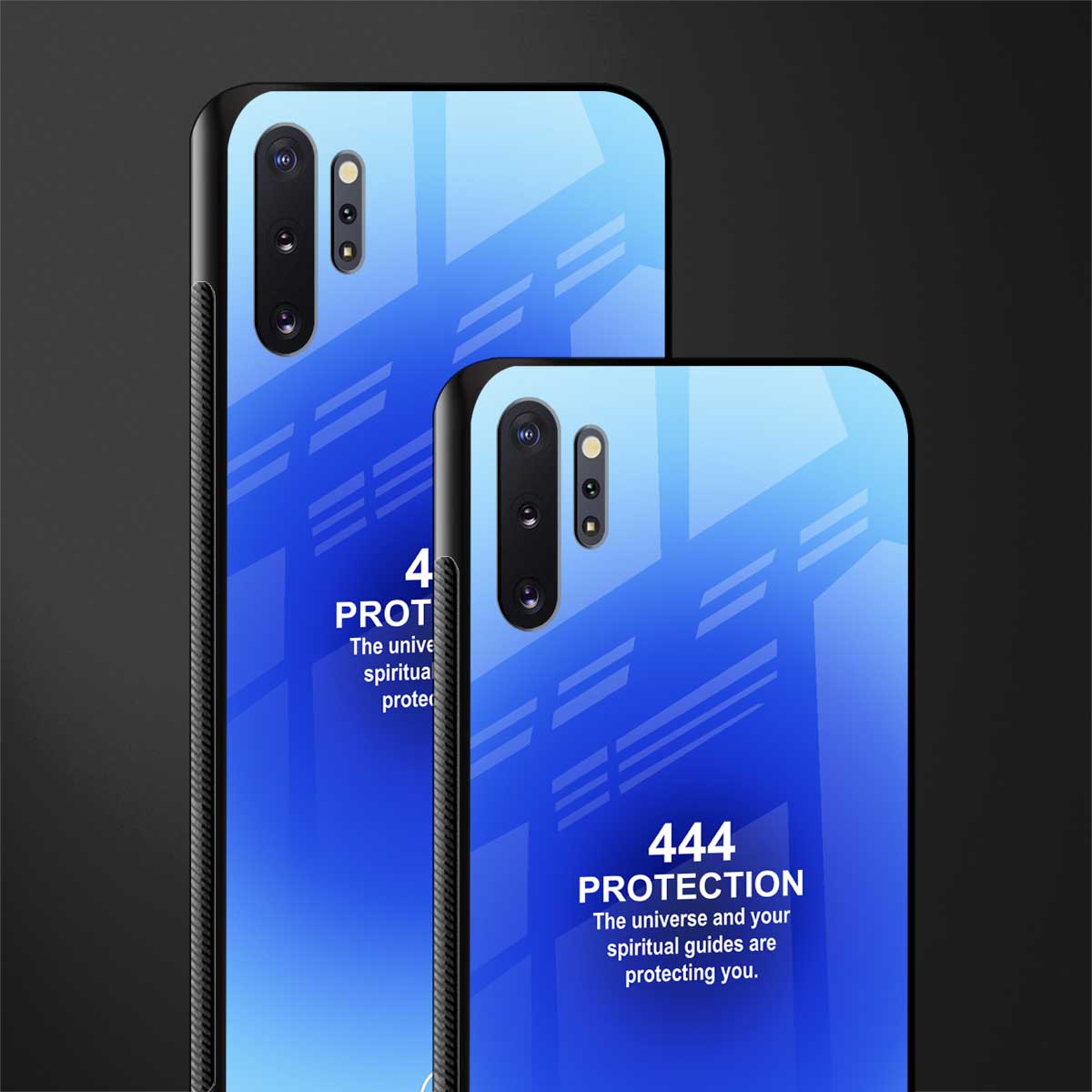 444 protection glass case for samsung galaxy note 10 plus image-2