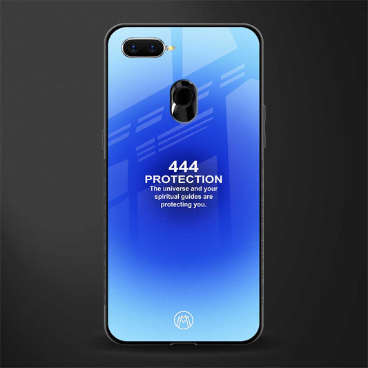 444 protection glass case for oppo a5s image