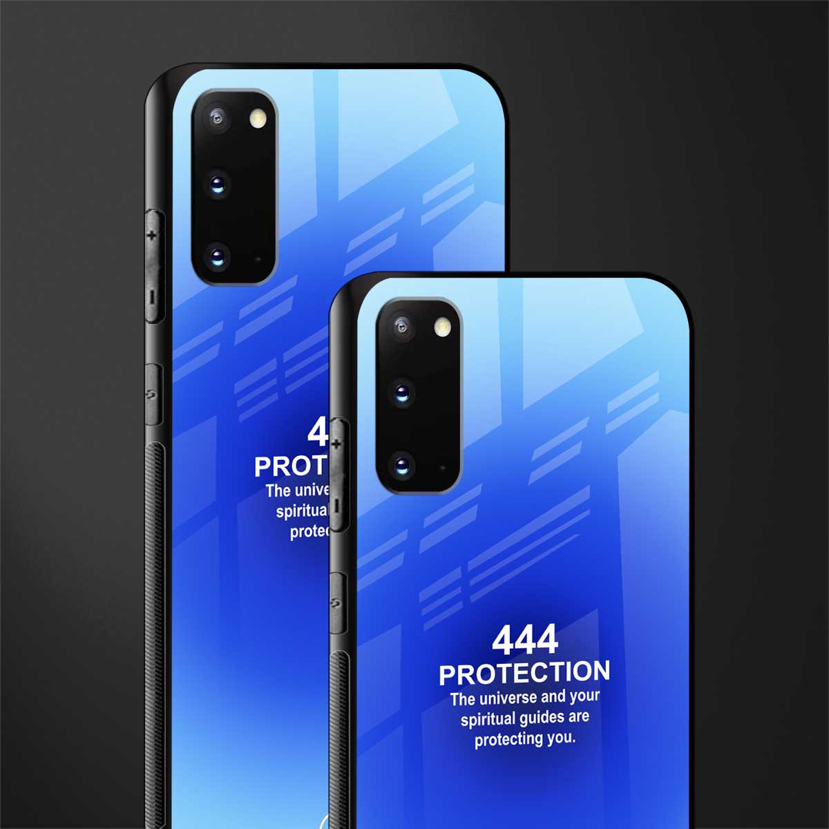 444 protection glass case for samsung galaxy s20 image-2