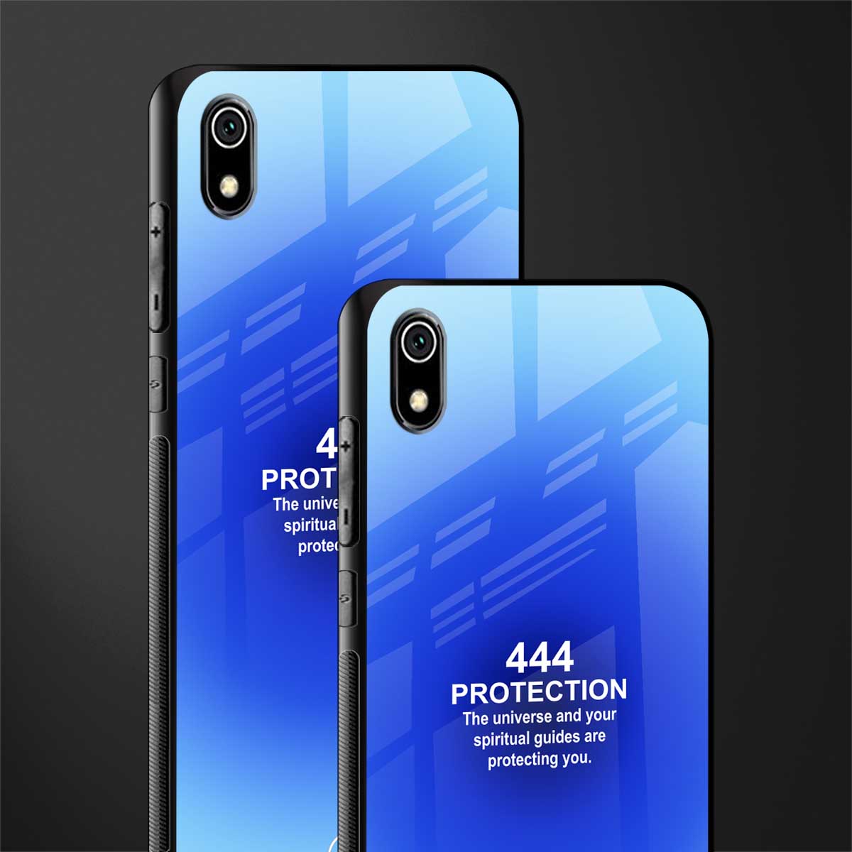 444 protection glass case for redmi 7a image-2