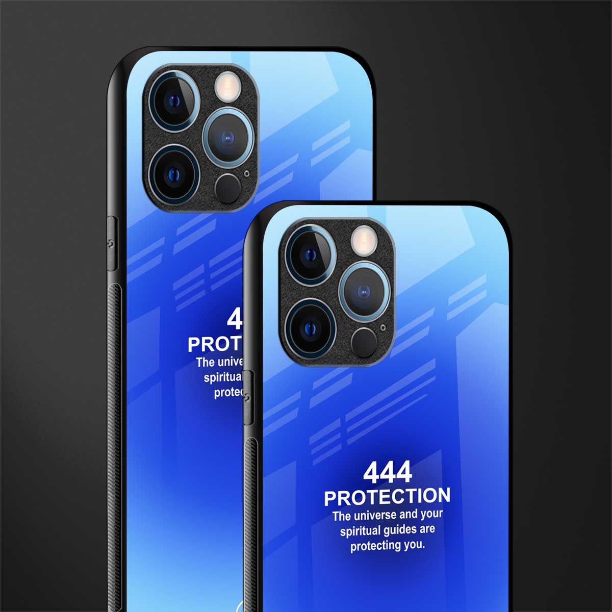 444 protection glass case for iphone 12 pro image-2